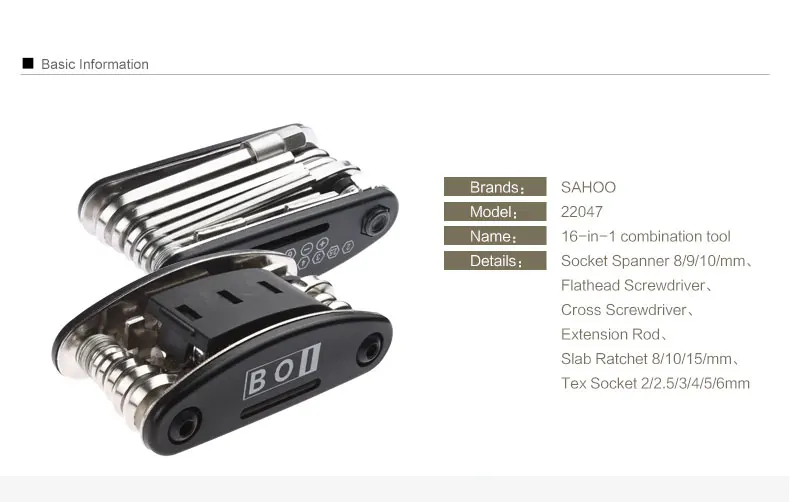 BOODUN Велосипеды обувь туфли на шпильке 16-IN-1 ящик для инструментов sapatilha mtb горный велосипед замок на открытом воздухе, для спорта, для катания профессиональная обувь для верховой езды