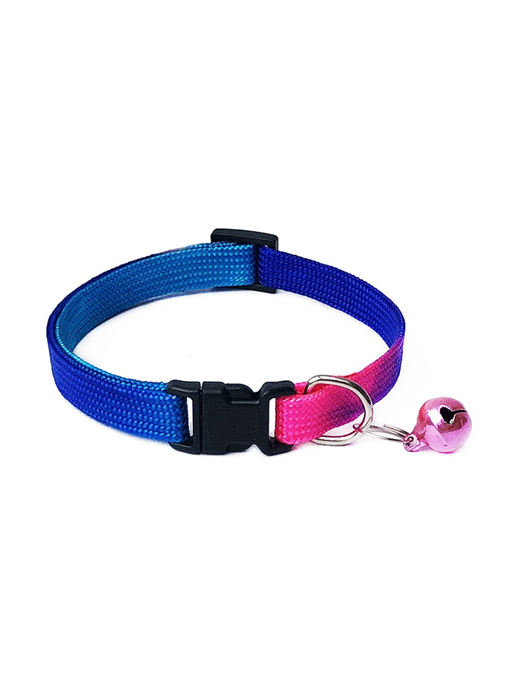 Breakaway Cat Collar with Bell, Mixed Colors Cat Collars - Ideal Size Pet Collars for Cats or Small Dogs