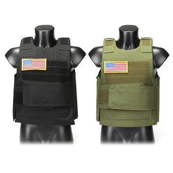 

Mounchain Tactical Vest Amphibious Military Molle Waistcoat Combat Assault Plate Carrier Vest Hunting Protection Vest Camouflage