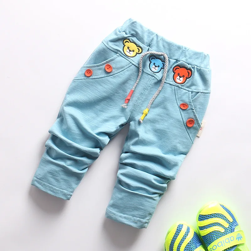 

Crawler Spring And Autumn Trousers New Style Bamboo Joint Pure Cotton Korean-style Pants Male Baby Pure Cotton Pants 0-3-Year-Ol