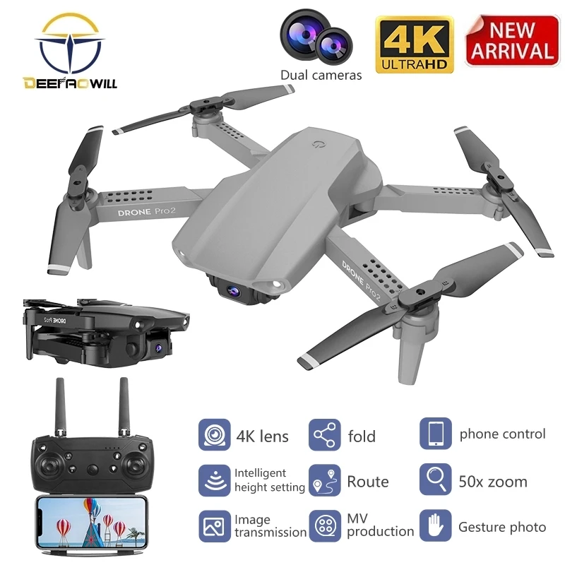 

E99 Drone with 4K HD FPV Wide Angle HD profession 4K Dual Camera Hight Hold Optical Flow Foldable RC Quadcopter Dron Toy VS E88
