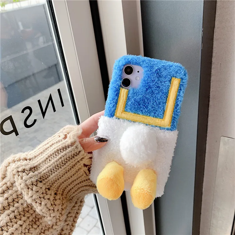Мультфильмов Утка чехол для телефона Xiaomi Redmi 10X 5G Note 9 Pro Max 8 7 6 5 плюс 4 9S 8T 9A 9C 8A 7A 6A 5A 4A