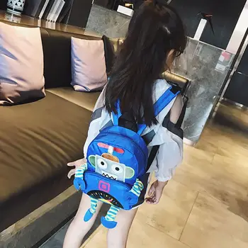 

Cartoon Robot Backpack Schoolbag for Girls Kids Rucksack Bookbags Daypack