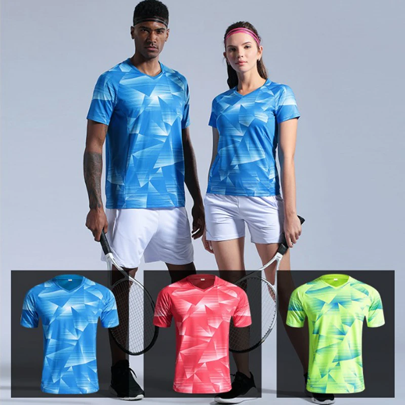 New Badminton shirts Men/Women , sport shirt Tennis t-shirts ,  Table tennis shirts,  sports training shirts 1036
