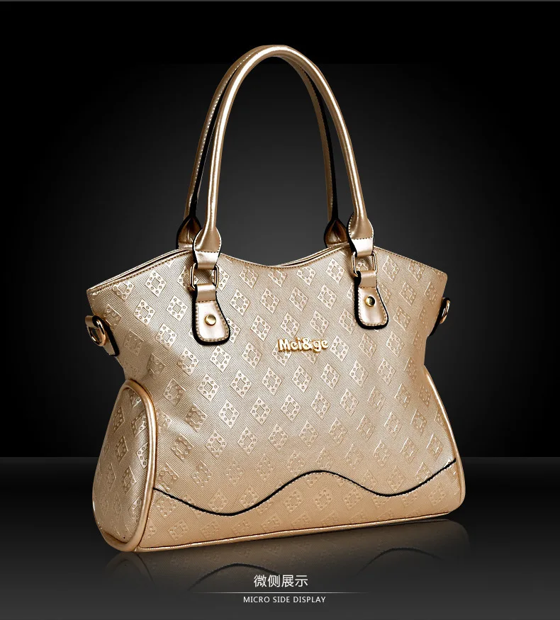

Holy Snow Beauty New Style Fashion Picture 6 Pieces Embossed WOMEN'S Bag Hand Shoulder Oblique Simple WOMEN'S Bag