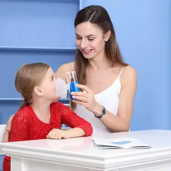 

Health Care Mini Handheld portable Inhale Nebulizer Medical household nebulizer machine baby and adult Silent atomizer