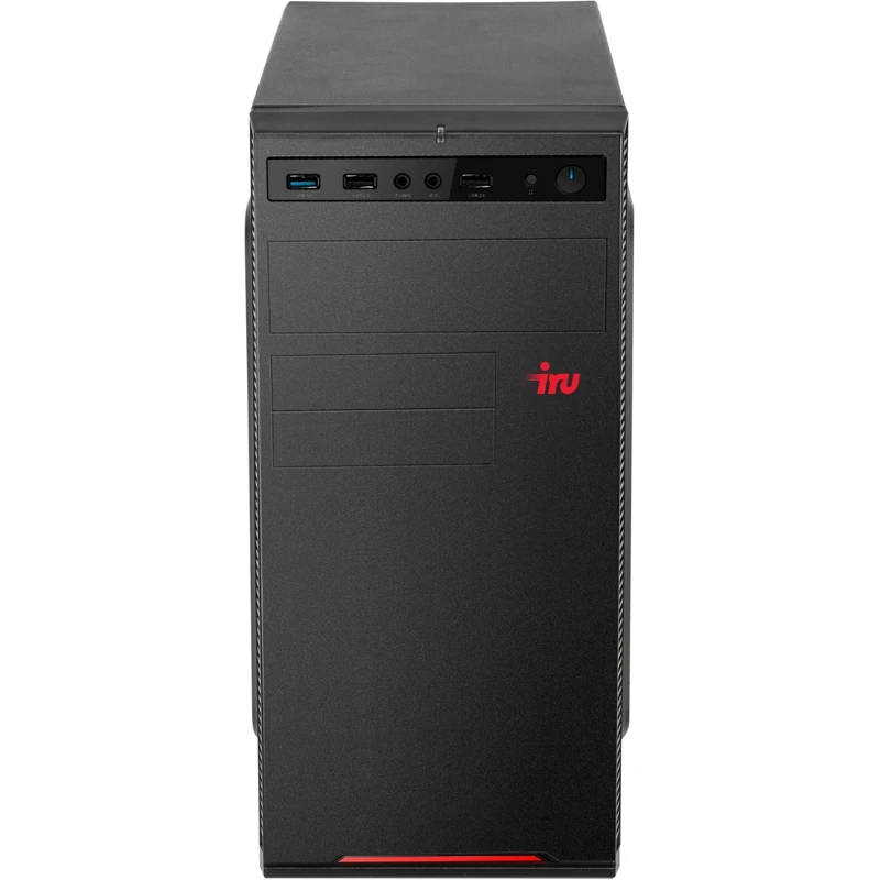 ПК IRU Home 120 MT E2 3000/4Gb/SSD240Gb/HD8280/W10HSL64/черный