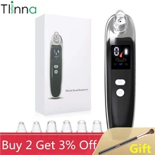 Очищение лица, носа, акне, черная точка, экстрактор для удаления черных точек, светодиодный дисплей, электрический пылесос для удаления черных точек, инструмент для ухода за кожей