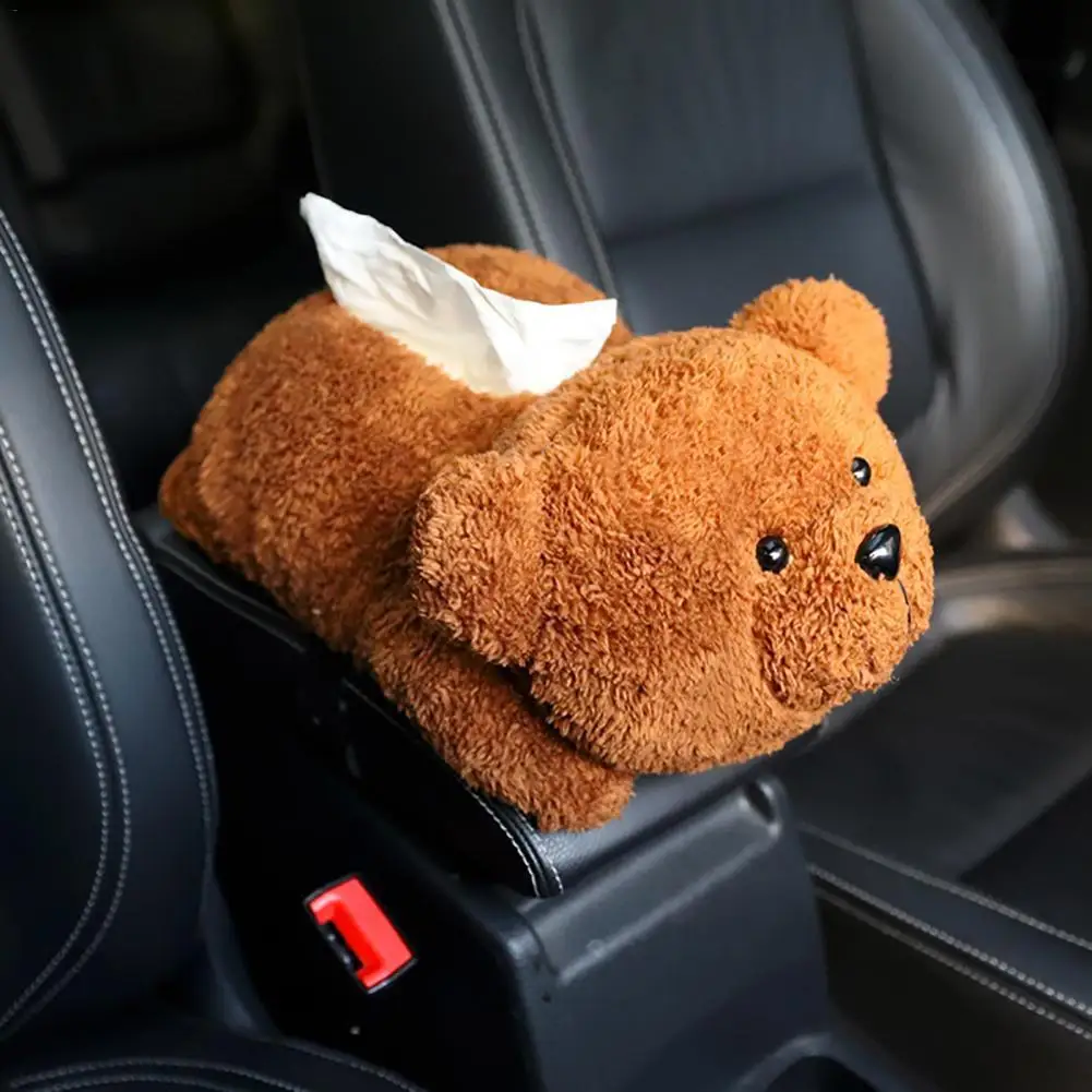  New Fuel Tank Box Cartoon Handkerchief Creative Box Cartoon Handkerchief Interior Supplies Automoti