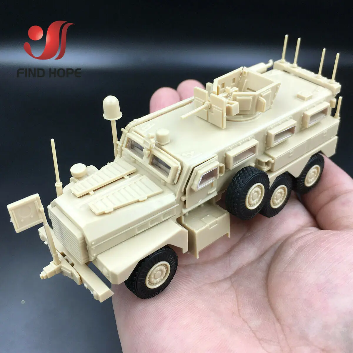 1/72 американская армейская Cougar 6x6 Mrap машина американская современная Военная Сборная модель-комплект для фигурки