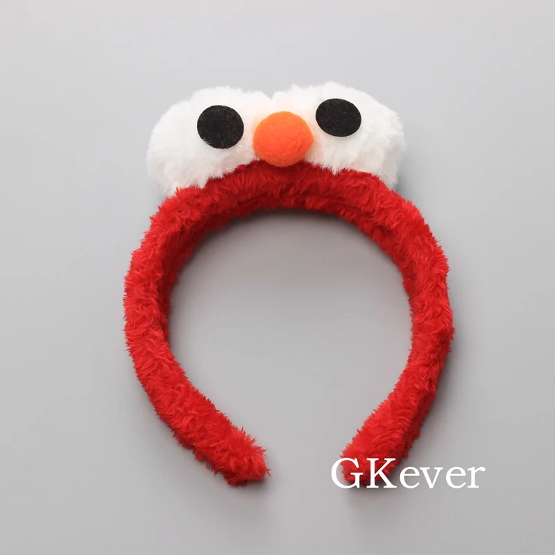 Sesame Street party supplies plush hair bands toys ELMO COOKIE MONSTER BIRD band bracelet hair accessories doll birthday gift