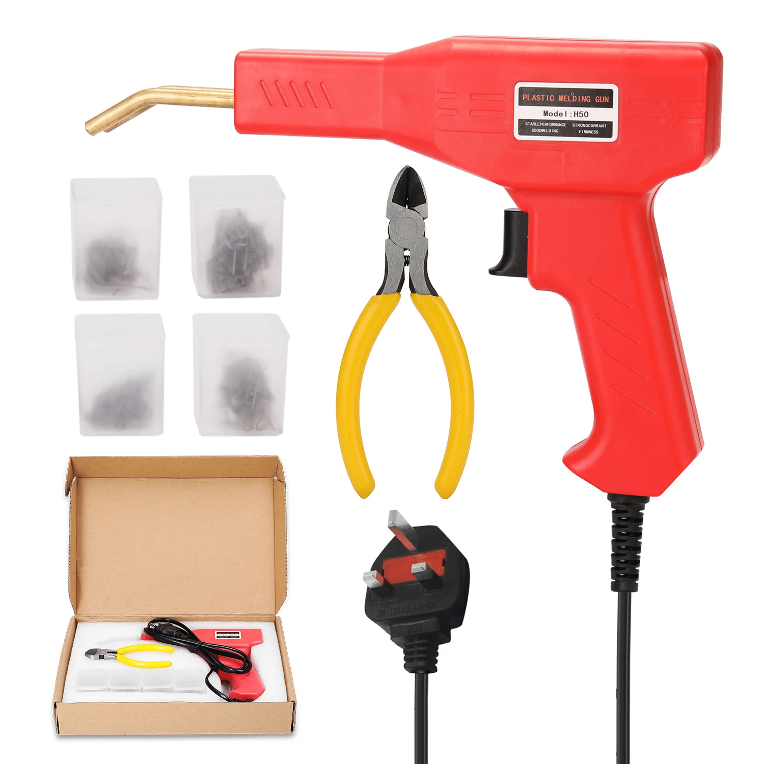 flashtorch mini Handy Plastics Welding Gun Garage Welding machine Hot Staplers Machine Staple PVC Repairing Machine Car Bumpers Repairing Tool best tactical torch Flashlights