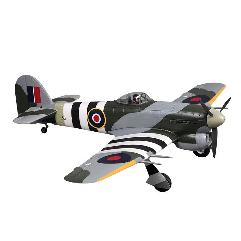 Модель FMS 1100 мм RC Warbird Airplane Hakwer Typhoon FMS086|model gyro|model figuremodeling the figure in clay |