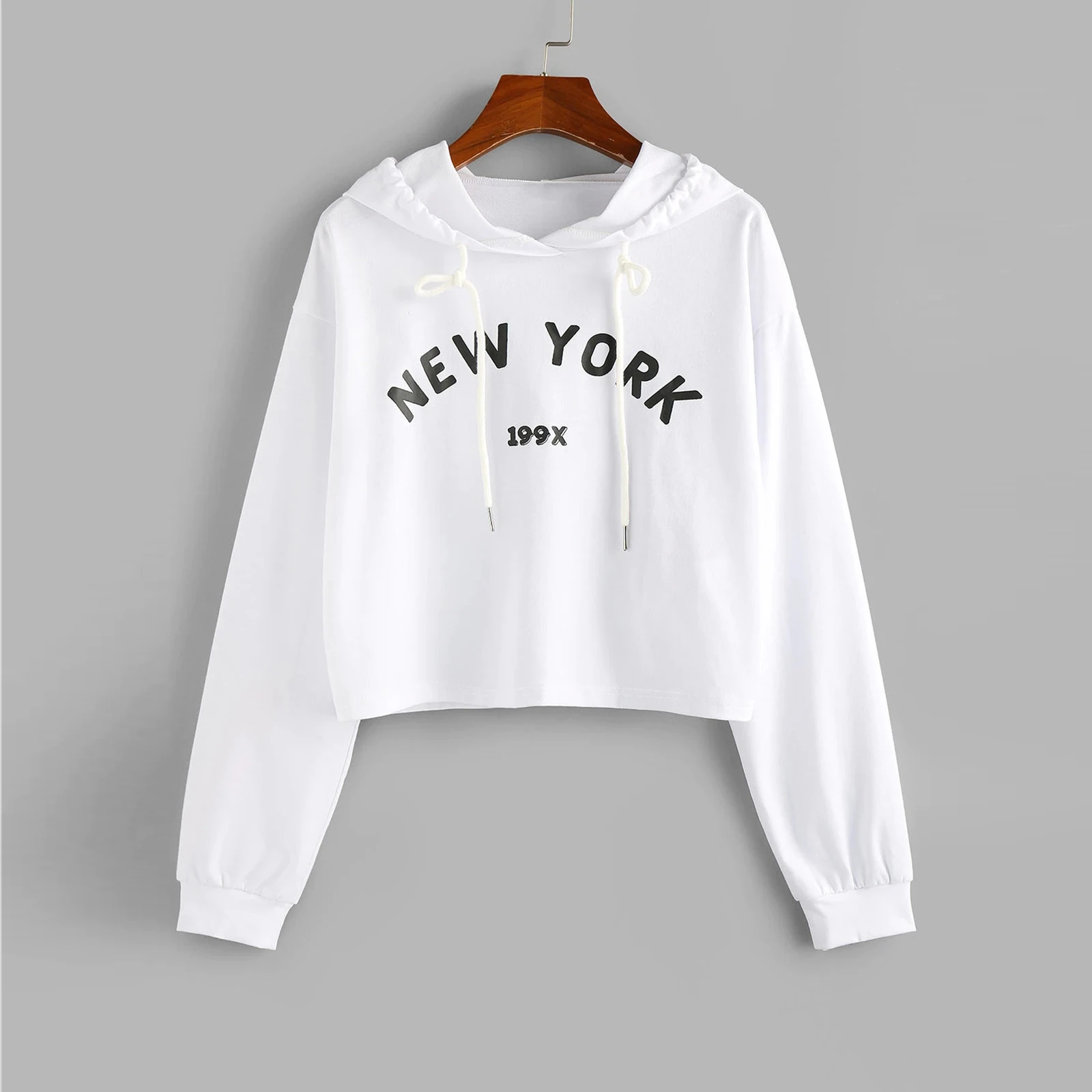 Jersey de manga larga con redondo para Mujer, ropa deportiva con estampado estético de York, pantalones cortos, Sudaderas para A40|Sudaderas capucha y sudaderas| - AliExpress