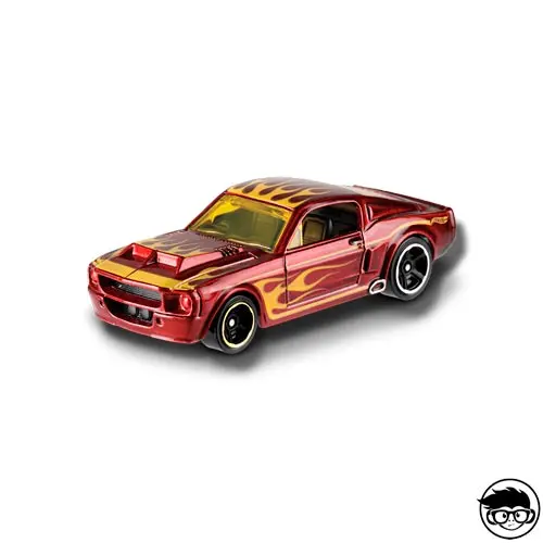 Hot Wheels '67 Шелби GT-500 HW пламя 33/250 короткая карта