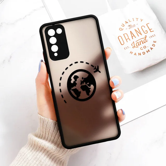 P40 Lite Case For Huawei P30 Pro P Smart 2021 Z S P50 Cases Painted Fundas On Huawei Nova 7i 5i Pro 5Z 7 6 SE Transparent Cover O209