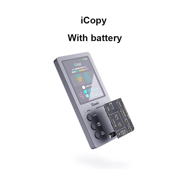 QIANLI iCopy Plus программист для ремонта ЖК-экрана iPhone7 8 8P X XR XS Max чип/вибрация/сенсорный/светочувствительный ремонт - Цвет: iCopy