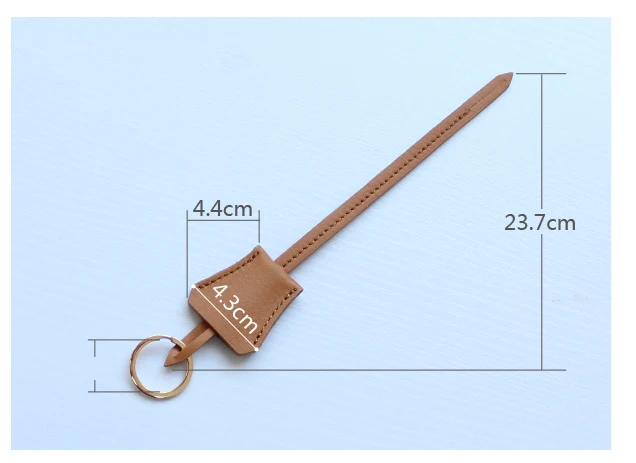 Handmade Real Vachetta Leather Key Bell Clochette Luggage Tag For Handbags  - AliExpress