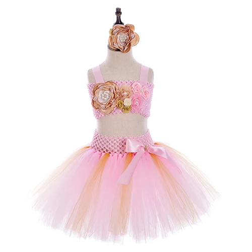 dress with a set 3 предмета в комплекте, комплект рождественской одежды для сна, для девочек костюм для Cake Smash великолепные из розового золота для первых шагов новорожденных, дней рождений, одежда для детей, комплект с юбкой-пачкой для девочек ясельного возраста вечерние фотосессии платье - Цвет: dress with a set