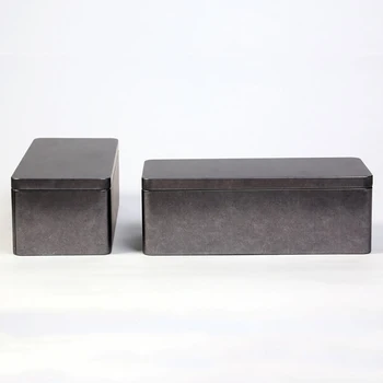 

Star Packaging In Stock 30g Empty Sample Black Aluminum Storage Travel Candle Tins Containers