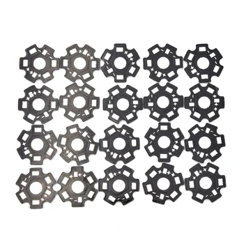 

20pcs/lot 1W 3W 5W Heat Sink LED Aluminum Base Plate PCB Board Substrate 20mm Star Kit DIY Cooling Heat sink Wholesale