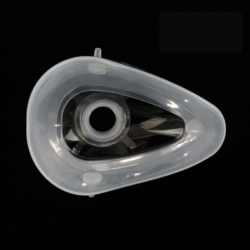 Adult Silica Mask Medical Oxygen Mask Neonatal Anesthesia Mask Simple Respiratory Apparatus Reusable 5