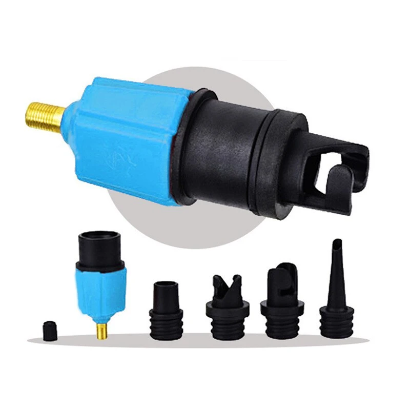 Sup Pump Adapter Inflatable Boat Air Valve Tire Paddle Board Adaptor Compressor