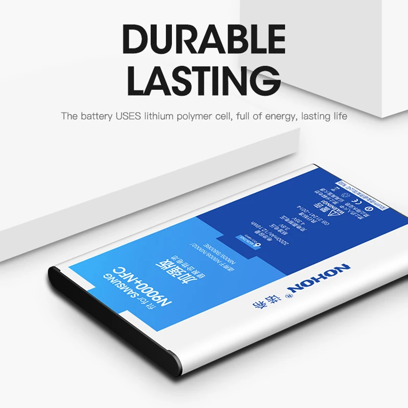 Оригинальный nohon Аккумулятор для samsung Galaxy Note 3 Note3 N9000 N9005 N9006 Batarya с NFC 3200 мАч Замена