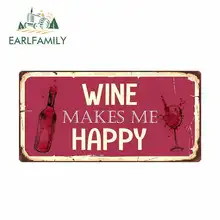 ^^Best Offers EARLFAMILY 13cm x 6.6cm for Wine Makes Me Happy Sign Funny Car Stickers Vinyl Sunscreen RV VAN Fine Decal JDM Car Accessories ^^Best Offers EARLFAMILY 13cm x 6.6cm for Wine Makes Me Happy Sign Funny Car Stickers Vinyl Sunscreen RV VAN Fine Decal JDM Car Accessories