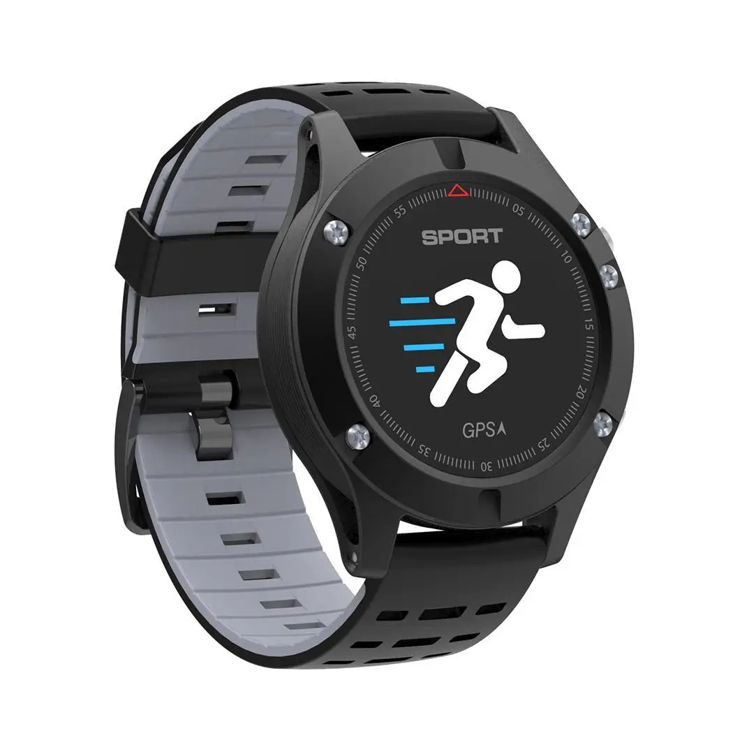 Смарт-часы gps Bluetooth 4,2 водонепроницаемый монитор сердечного ритма да Спорт да Вибрация 96x64 браслет