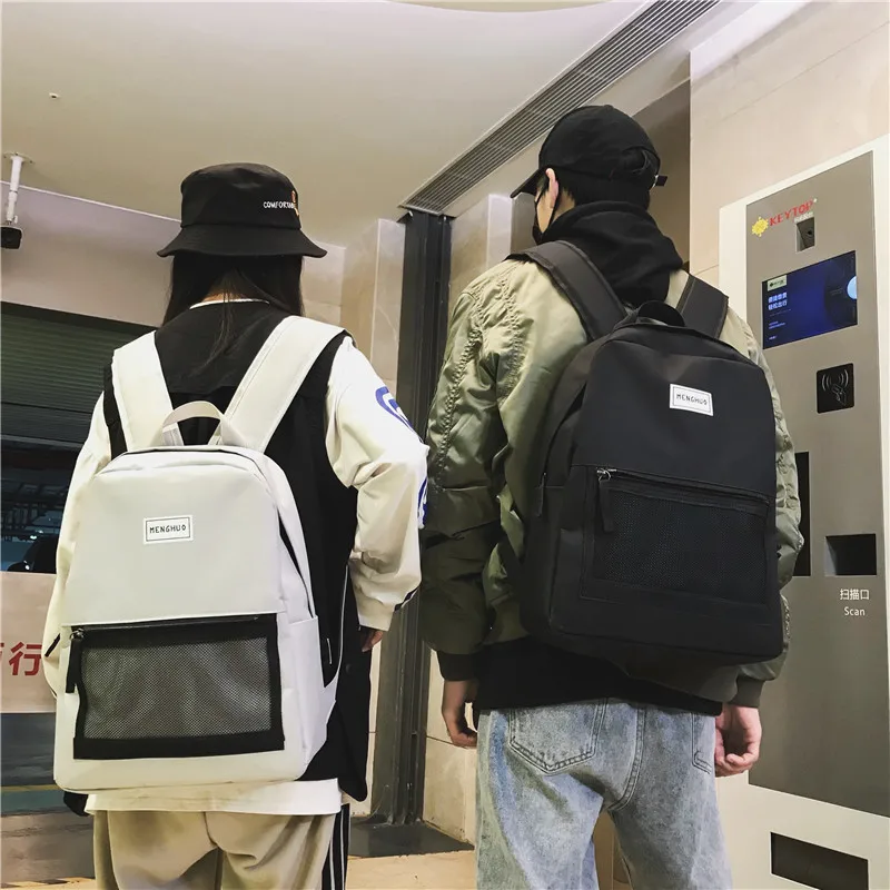 

Backpacks Canvas Campus-Bag Retro Student-Style Women's Models Young High-End-Design