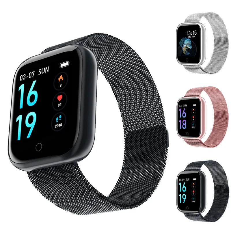 T80 Smartwatch waterproof Smart Watch Heart Rate Monitor Blood Pressure Blood Oxygen Sport Activity Tracker Fitness PK P70 P80