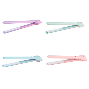 

Hair Straightener Portable Wireless USB Mini Hair Straightener Flat Curler Hair Straightening Iron Styling Tools