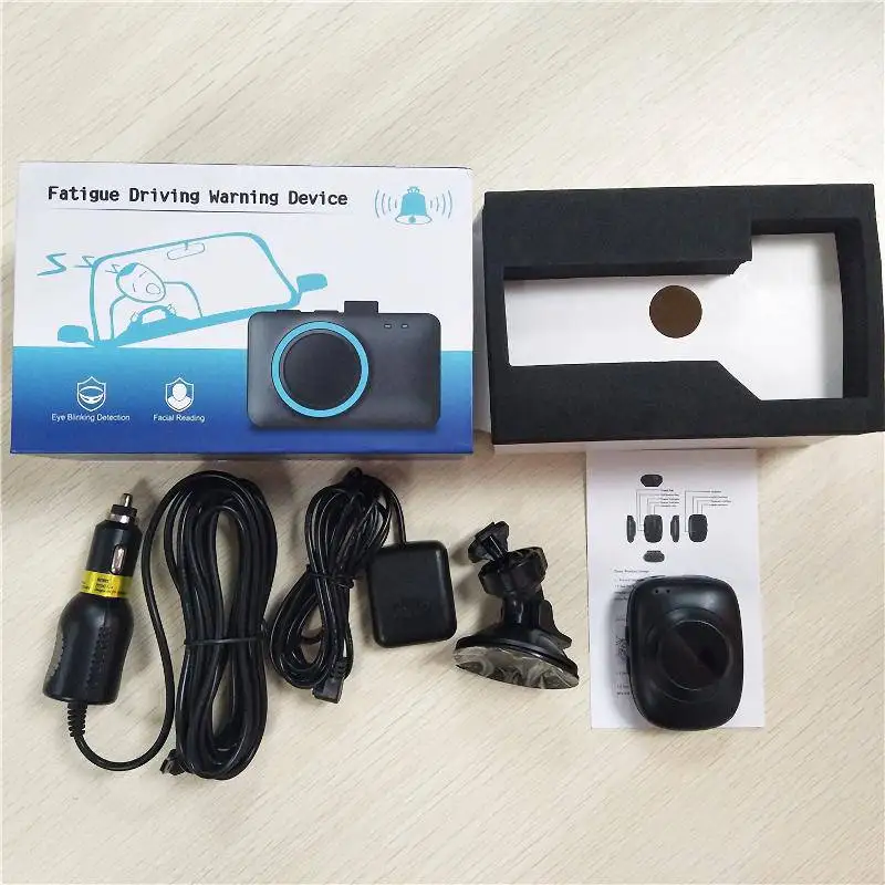 Car Fatigue Warning Alarm Device Head Up Driving Safe System Real Time Fatigue Driving Alarm Anti Sleep Monitor Sensor De Fatiga