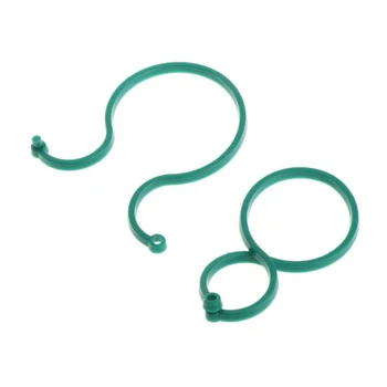 

100pcs Garden Tools Binder Fruit Plant Clips Small Vine Support Outdoor Home Tomatoes Cucumbers Farm Agricultural Twine Clamp