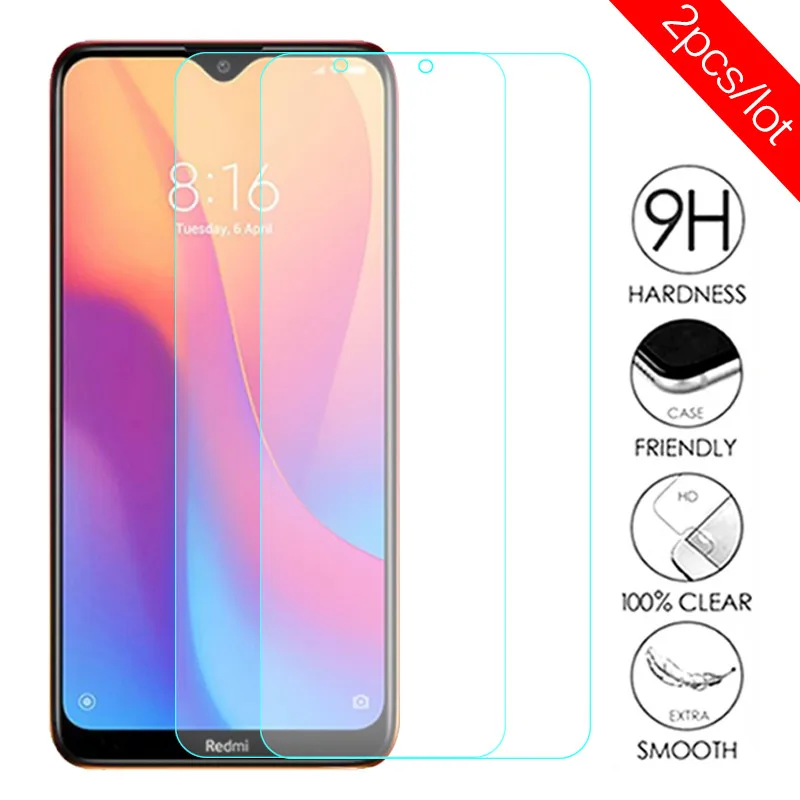

2pcs protective Glass For xiaomi redmi 8a 6.22 screen protector on xiomi redmi 8 a a8 redmi8 redmi8a tempered glass cover Film