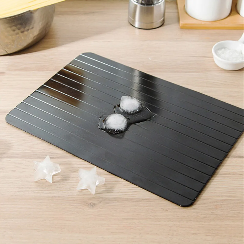 

Hot Durable 2-in-1 Fast Defrosting Chopping Board Rapid Safe Steak Seafood Thawing Tray K888