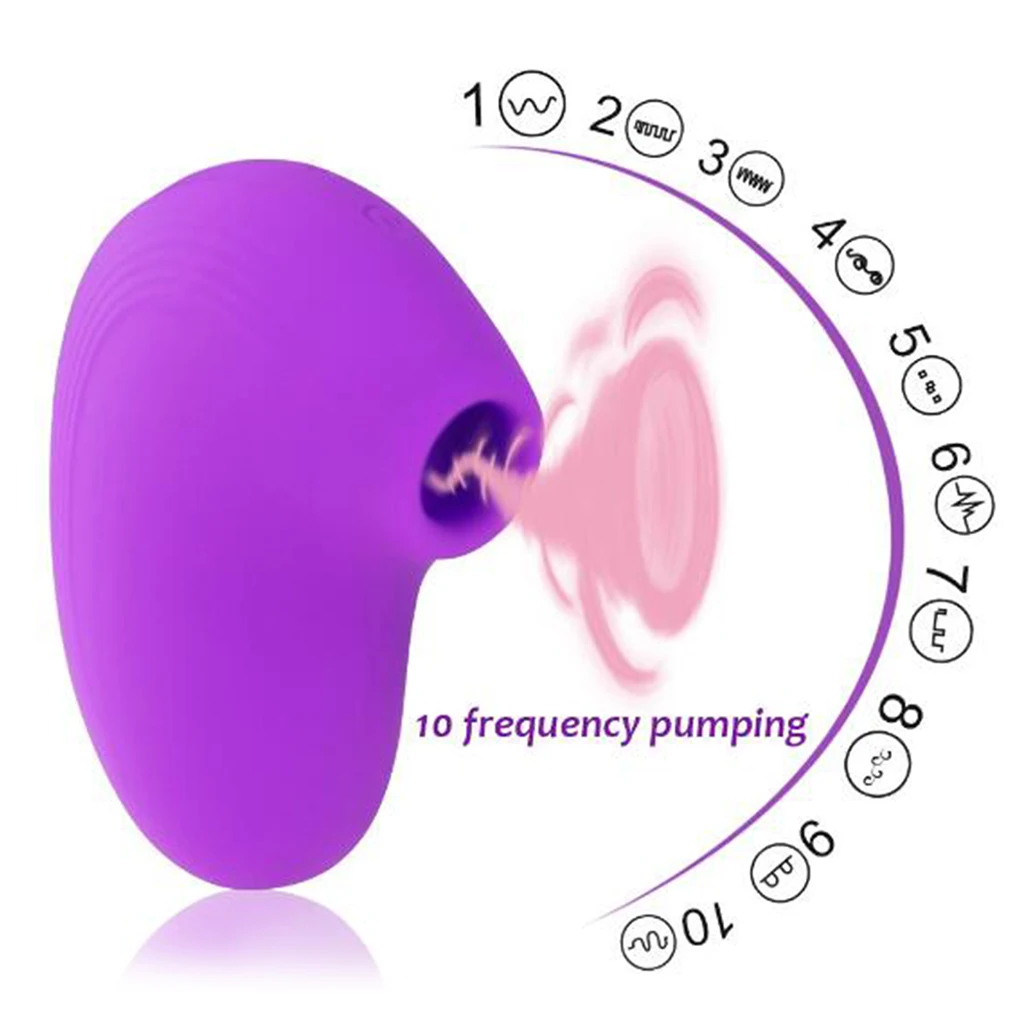 Silicone Pumping Vibrating Clit Clitoris Breast Nipples Vaginal Sucking Stimulation Masturbatory Massager Vibrator Sucker Toys