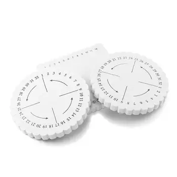 

2pcs Newest 1pc Bracelet Knitting Kumihimo Disc Tray Braided Rope Knots Round Knitting Tool Thread Bracelet Necklace Desgin Boar