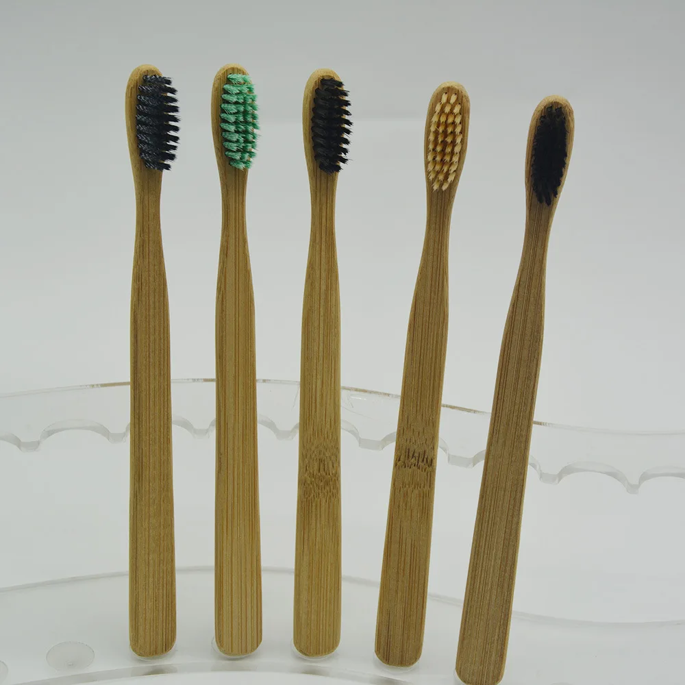 

1pcs Environmental Bamboo Toothbrush Oral Health Low Carbon Bamboo Handle Soft Bristles Tooth brush Whitening Toothbrush Hot