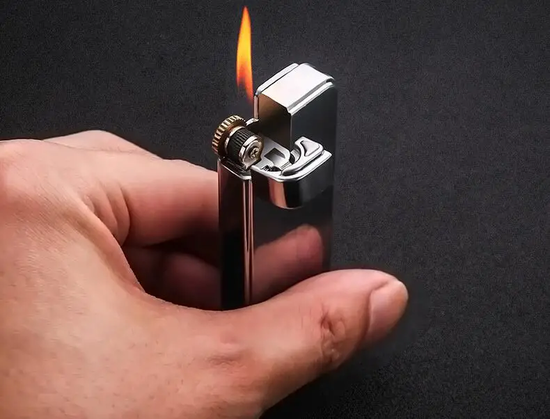 Нержавеющая сталь 2 Функция электронная сигарета зажигалка дымчатый Super Light Usb зарядка зажигалки Inflatble газовая зажигалка для сигар