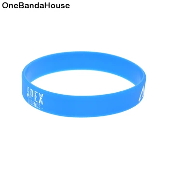 

OBH 50PCS Debossed APEX Legends Silicone Bracelet Adult Size