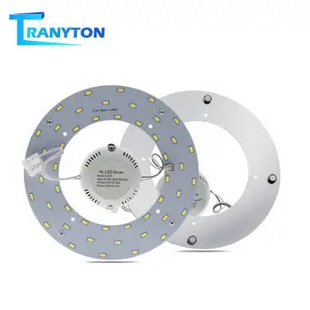 

AC110-220V surface mounted led ceiling Lamp SMD 5730 led plate replacement light
