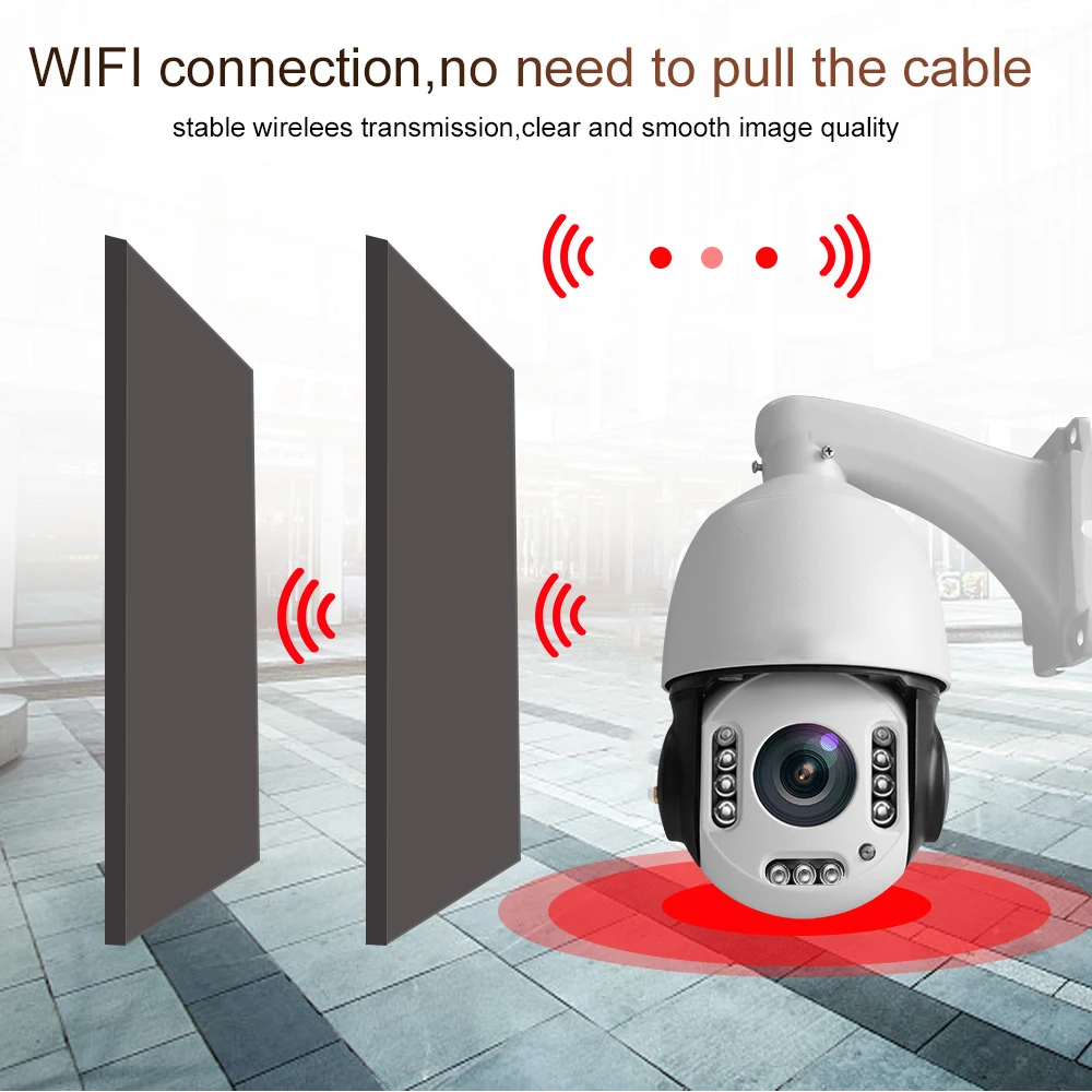Automático sem Fio Câmera de Vigilância Rastreamento Wifi Câmera 5mp 4mp 20x Pessoas Humanóide Reconhecimento Velocidade Dome Cartão sd ip Ptz 11 Rastreamento automático sem fio wifi câmera ip