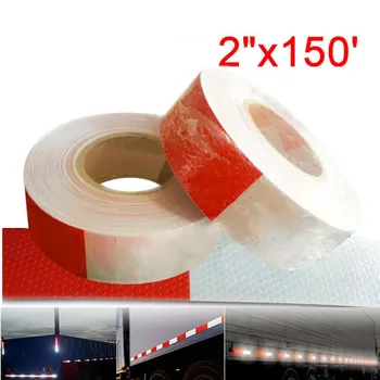 

DOT-C2 Truck Reflective Stickers 3C Reflective Warning Tape Truck Truck Compartment Stickers Body Stickers Super Reflective Film