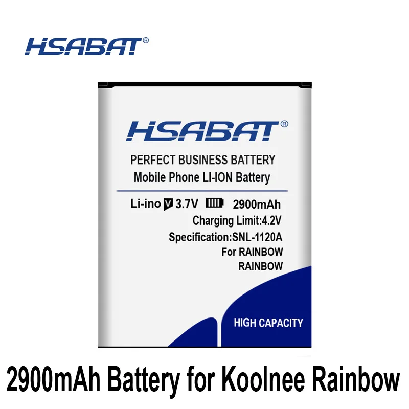 Аккумулятор HSABAT RAINBOW 2900mAh для аккумуляторов KOOLNEE RAINBOW