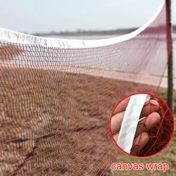 Portable Professional Standard Badminton Net Durable Indoor Outdoor Sports Volleyball Tennis Training Square Nets Mesh