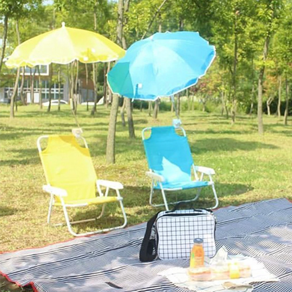 Children's Beach Chairs With Umbrellas Outdoor Furniture Beach Folding Multifunctional Portable Deck Chairs For Children Kids folding chair