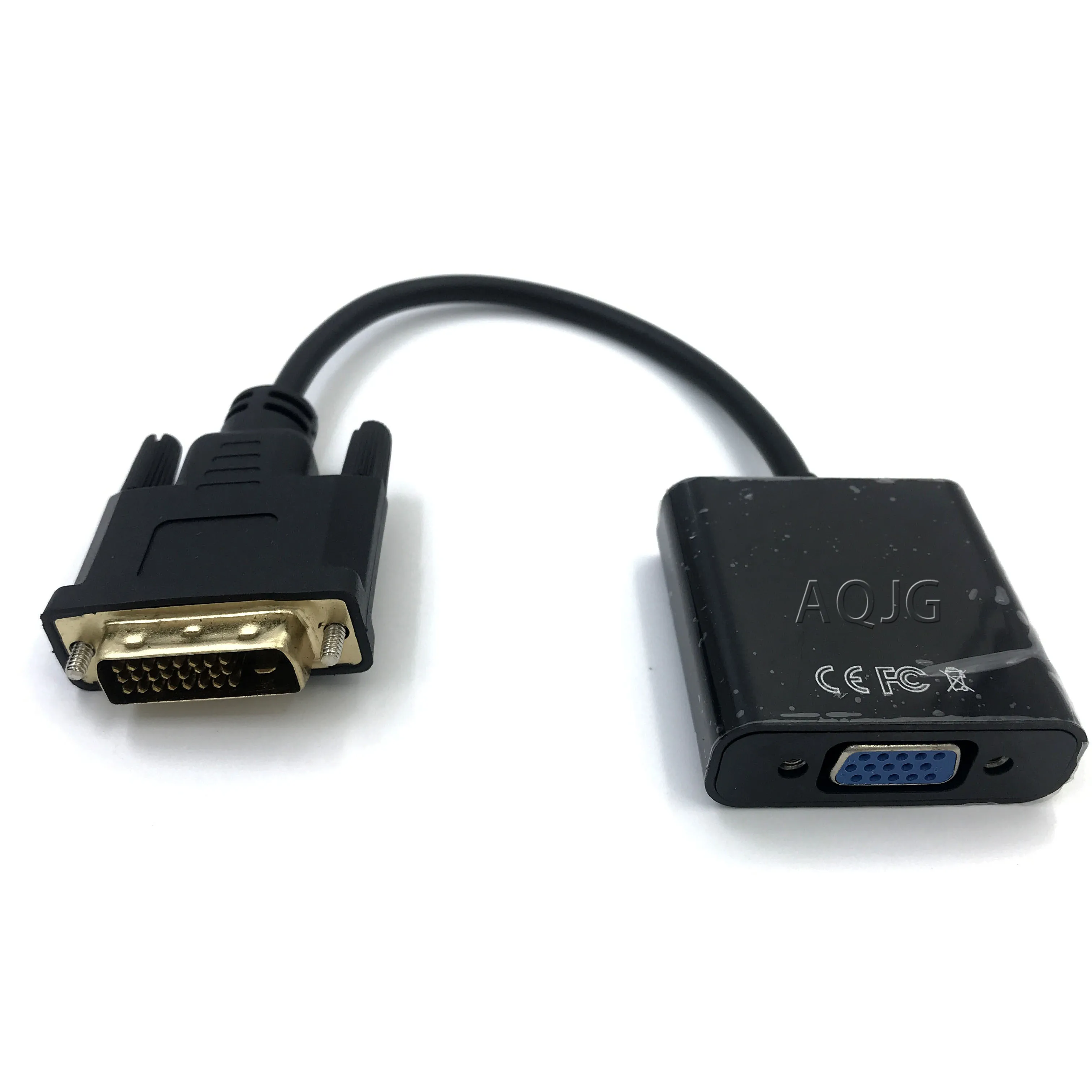 Convertitore Di Cavo Video Adattatore Full Hd 1080P Dvi-D Dvi A Vga 24 1 Convertitore Di Cavo Da 25Pin A 15Pin Per Monitor Del Computer Pc