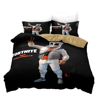 

MARSHMELLO 3D Bedding Set Print Duvet Cover Set with Pillowcase Home Textile Europe/Australia/USA Twin Queen King Bedroom Decors